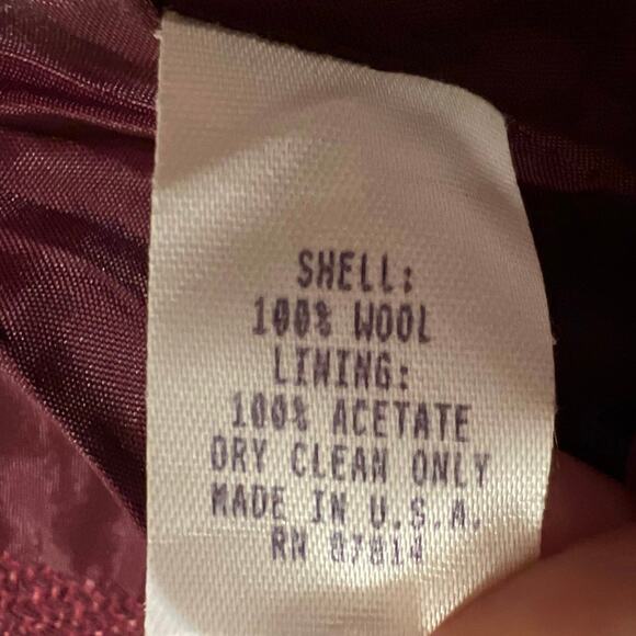 Neiman Marcus 100% Wool Button Front Blazer Size 4 - Picture 9 of 9